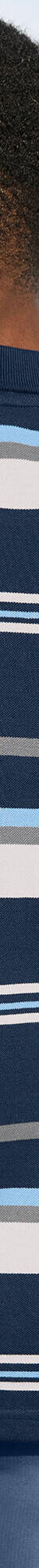 Polo maille piquée rayée, manches courtes (marine / gris) Polo maille piquée rayée, manches courtes (marine / gris)